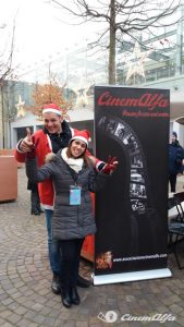 Foto evento solidale "Il giorno di Babbo Natale" a Treviglio - 11 dicembre 2016 cinemalfa associazione cinema italia alfa romeo alfisti