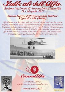 Raduno Soci CinemAlfa Lago di Bracciano 29-30 Aprile 2017 raduno 2017 cinemalfa