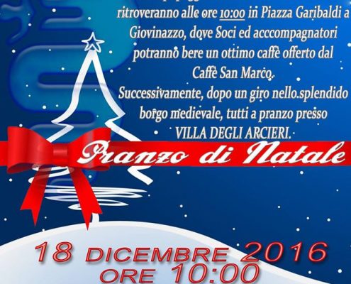 pranzo di natale 2016 area sud italia cinemalfa associazione cinema italia alfa romeo alfisti