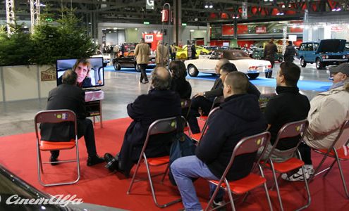 Milano Autoclassica - Febbraio 2013 - Fiera di Milano cinemalfa associazione cinema italia alfa romeo alfisti