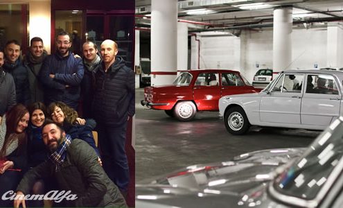 Noi e la Giulia - Anteprima a Roma con i protagonisti cinemalfa associazione alfa romeo alfisti italia cinema