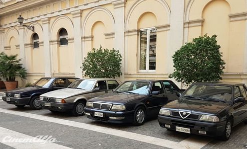 Roma, serie tv 1993 cinemalfa alfa romeo associazione alfisti italia cinema