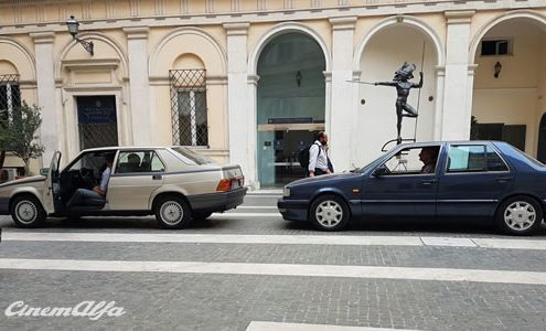 Roma, serie tv 1993 cinemalfa alfa romeo associazione alfisti italia cinema