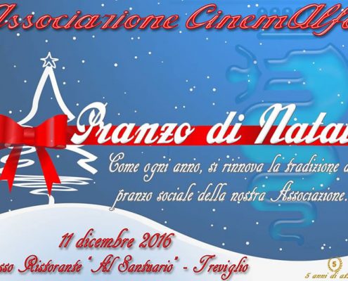 pranzo di natale 2016 area nord italia cinemalfa associazione cinema italia alfa romeo alfisti