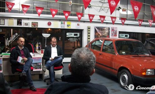 Presentazione del libro 'Gerundo passato' di Fabio Conti associazione cinemalfa alfisti alfa romeo italia