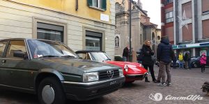 Foto evento solidale "Il giorno di Babbo Natale" a Treviglio - 11 dicembre 2016 cinemalfa associazione cinema italia alfa romeo alfisti