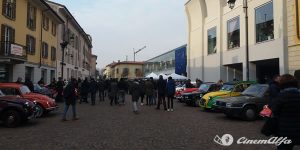 Foto evento solidale "Il giorno di Babbo Natale" a Treviglio - 11 dicembre 2016 cinemalfa associazione cinema italia alfa romeo alfisti