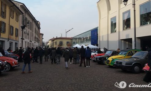 Foto evento solidale "Il giorno di Babbo Natale" a Treviglio - 11 dicembre 2016 cinemalfa associazione cinema italia alfa romeo alfisti