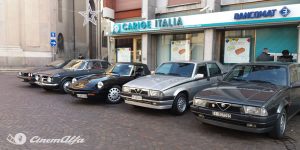 Foto evento solidale "Il giorno di Babbo Natale" a Treviglio - 11 dicembre 2016 cinemalfa associazione cinema italia alfa romeo alfisti