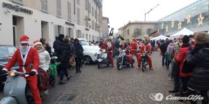 Foto evento solidale "Il giorno di Babbo Natale" a Treviglio - 11 dicembre 2016 cinemalfa associazione cinema italia alfa romeo alfisti