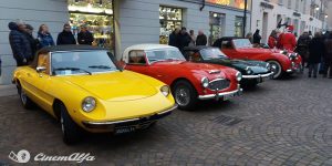 Foto evento solidale "Il giorno di Babbo Natale" a Treviglio - 11 dicembre 2016 cinemalfa associazione cinema italia alfa romeo alfisti